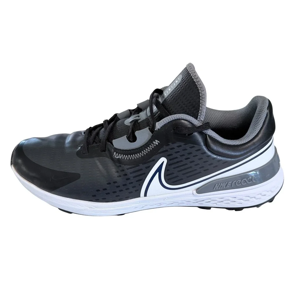 Nike Infinity Pro 2 Golf Shoes Mens 13W Black White Nike React DM8449-001